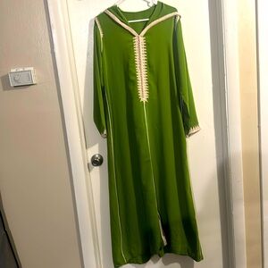 Morrocan Jellaba green